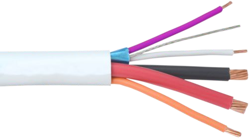 1 Pair 22 AWG, 2 Core 12 AWG & 1 Core 18 AWG Multiconductor Lighting and Automation Cable